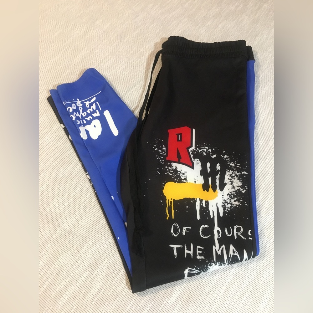 Men’s/Teens Graphic Joggers. NWT